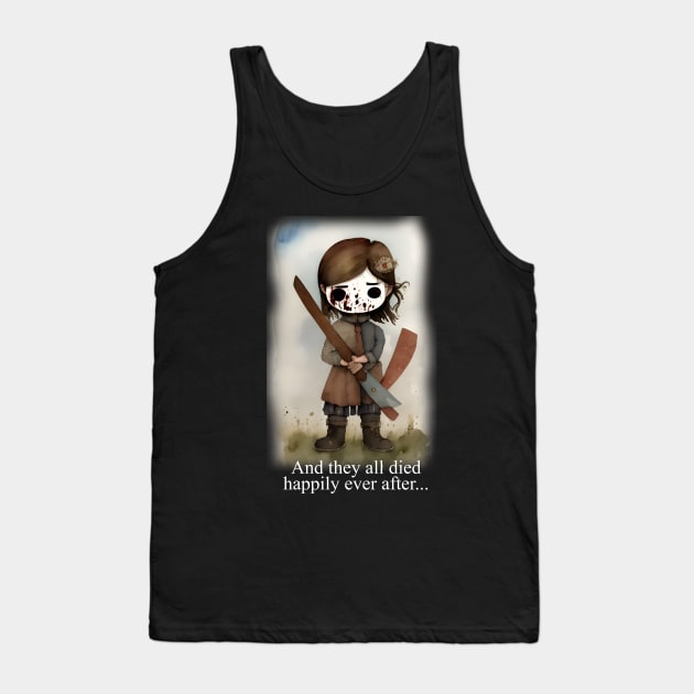 Happily Ever After An Axe Murderer Tank Top by Ireland